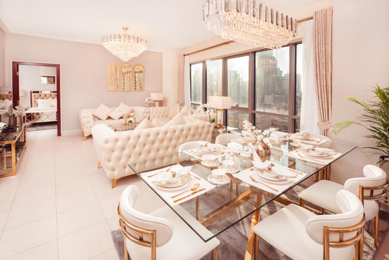 Elite Royal Apartment - Panoramic Full Burj Khalifa, Fountain & Skyline View - Baron Dubai Exterior photo