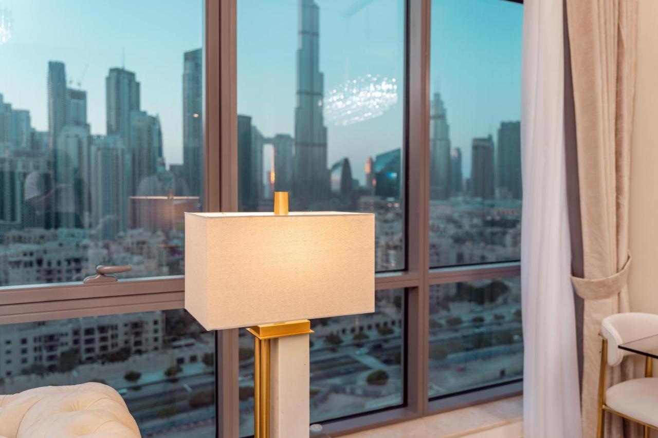 Elite Royal Apartment - Panoramic Full Burj Khalifa, Fountain & Skyline View - Baron Dubai Exterior photo