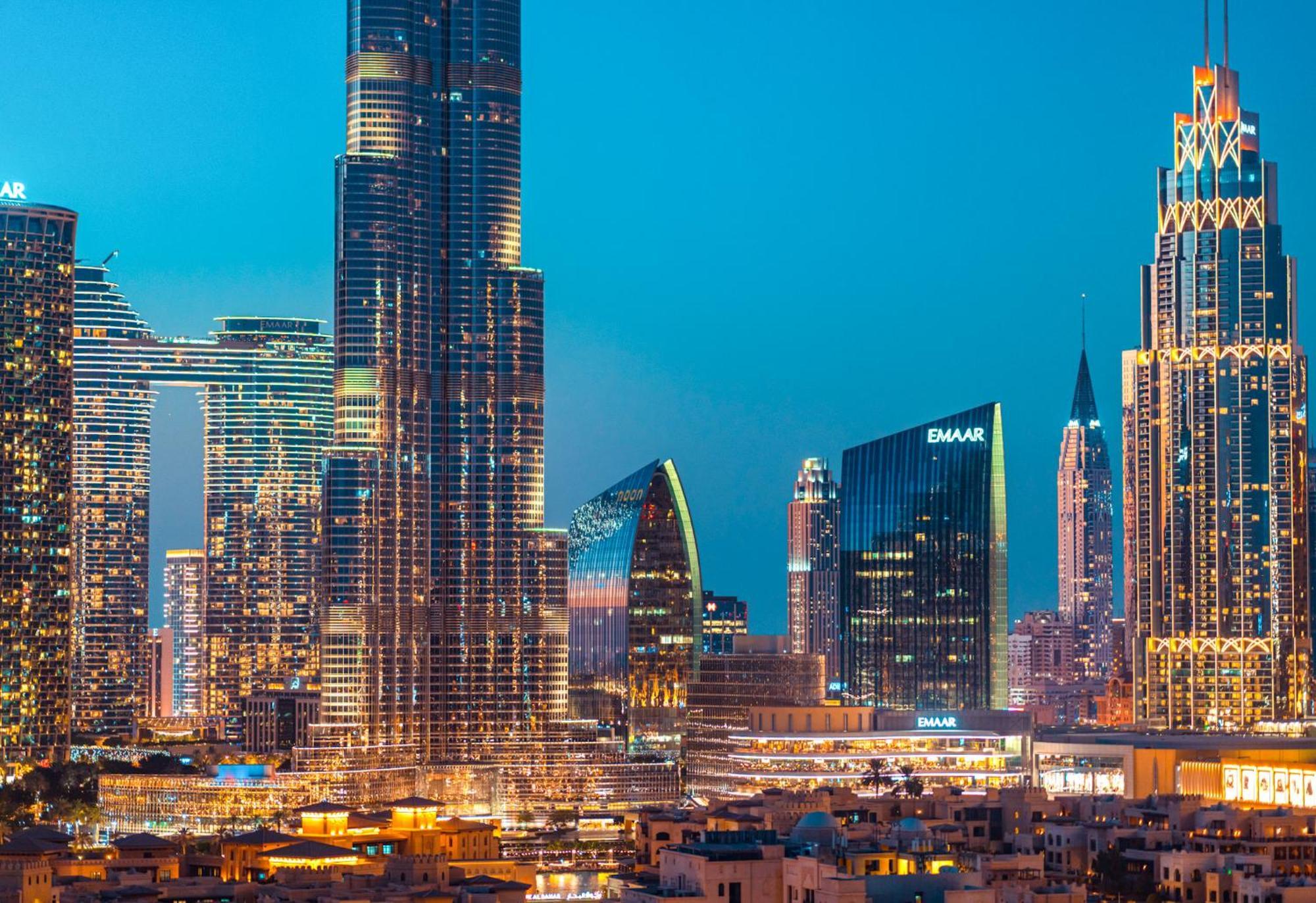 Elite Royal Apartment - Panoramic Full Burj Khalifa, Fountain & Skyline View - Baron Dubai Exterior photo